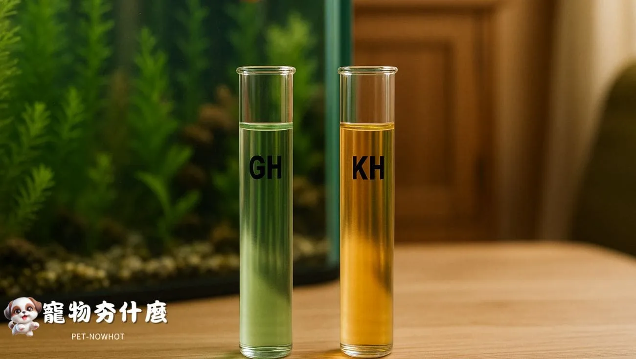 水質硬度檢測色卡示範