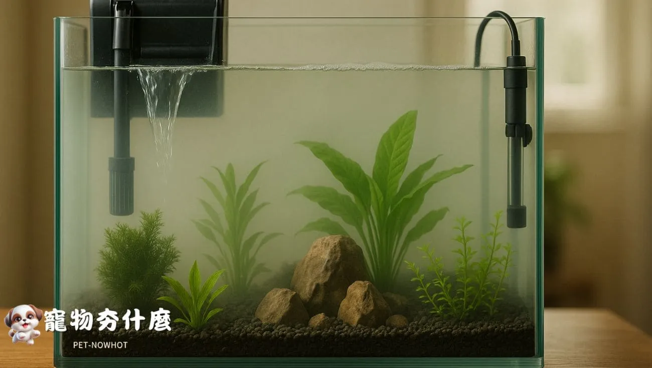 養水初期水族缸配置示範