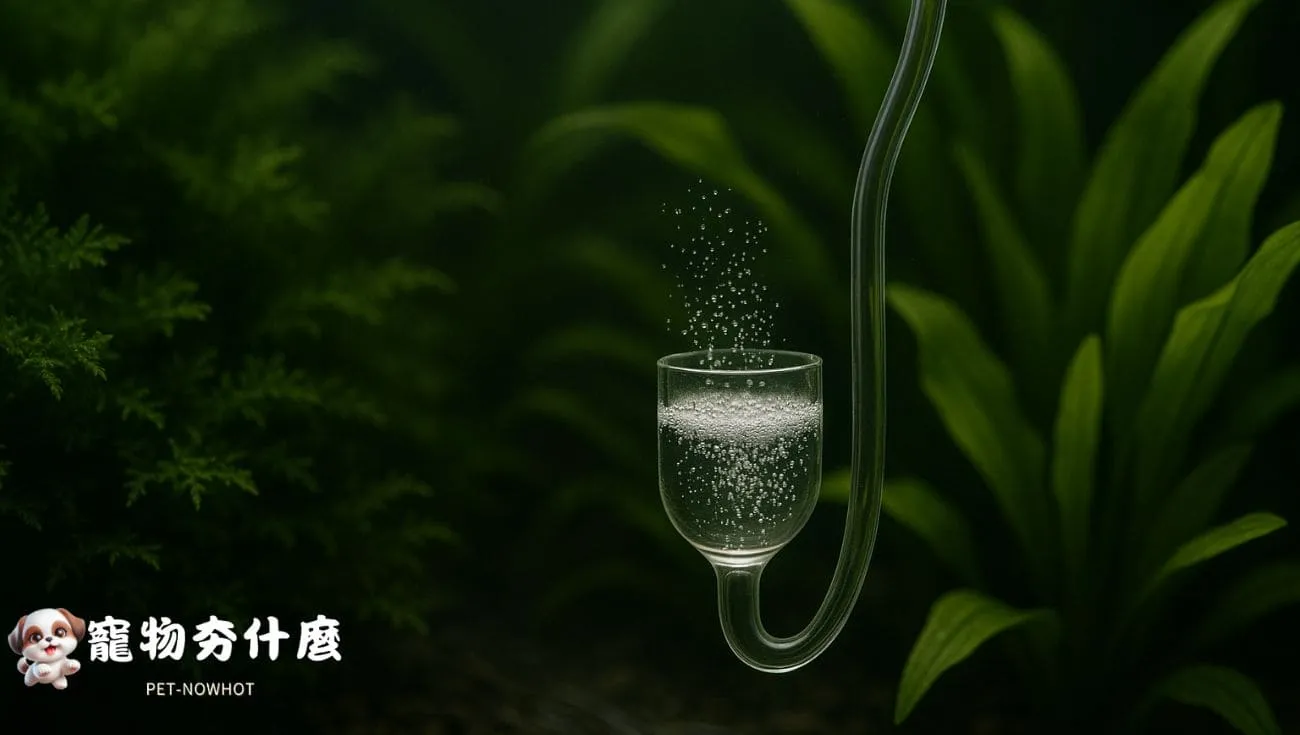 CO₂氣泡細化器與水流