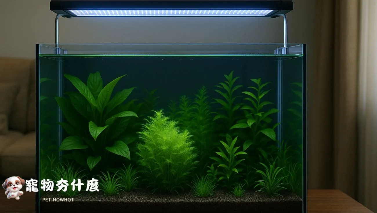 水族缸光照管理示範