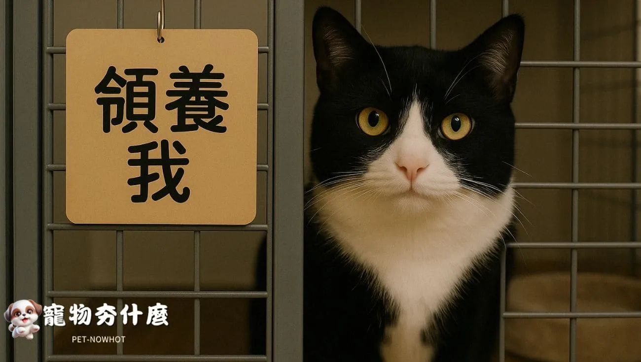 賓士貓等待領養