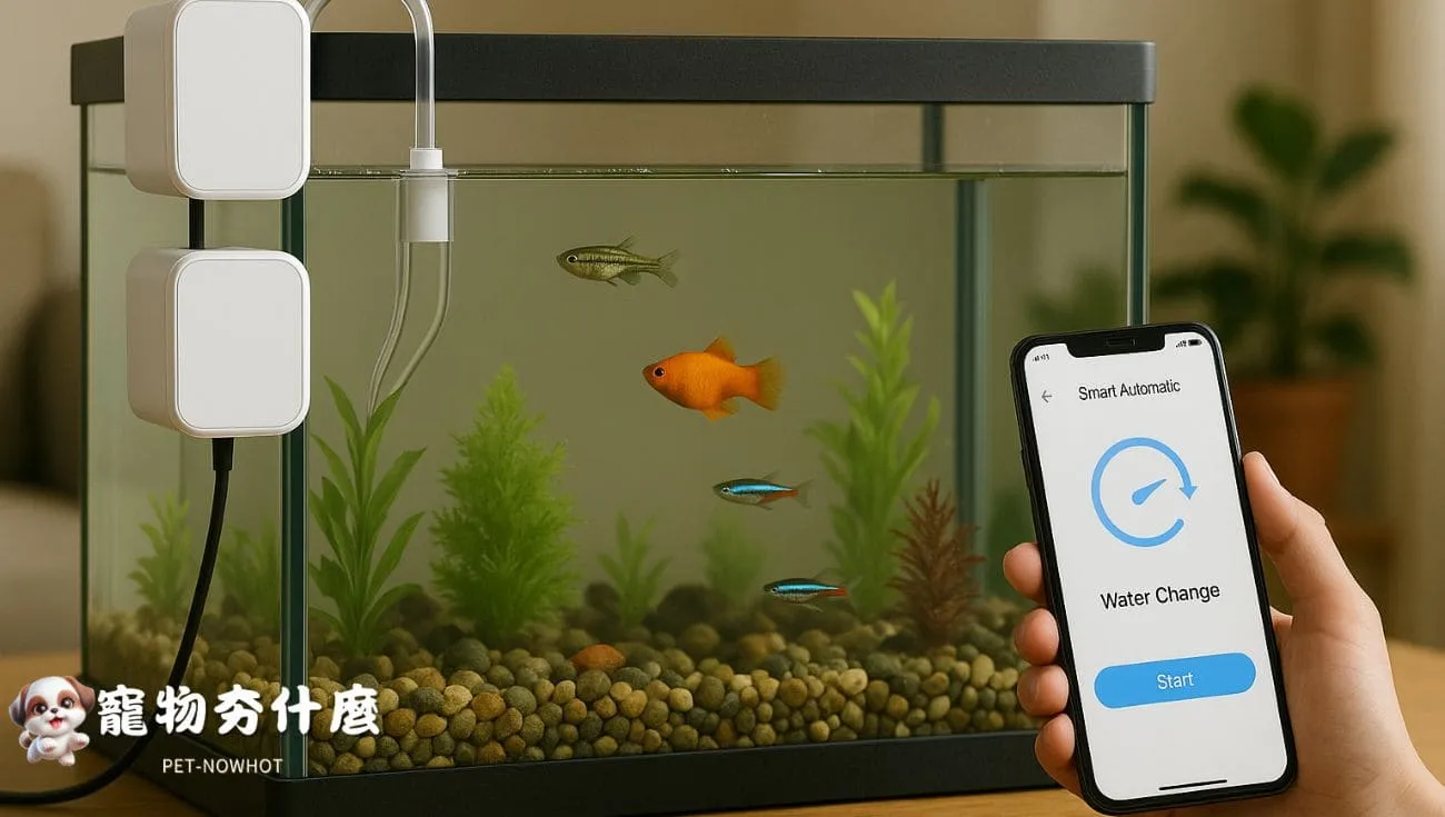 智慧換水設備展示