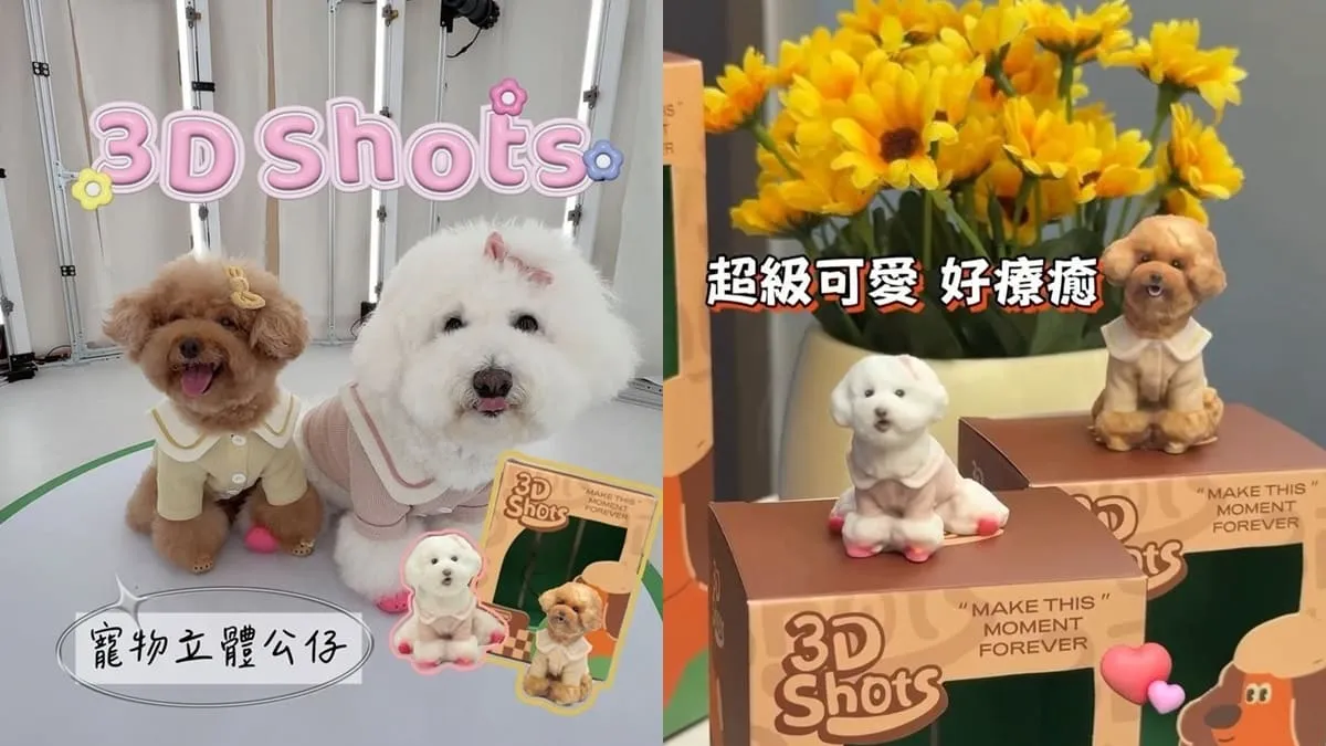 3D Shots寵物真人3D列印