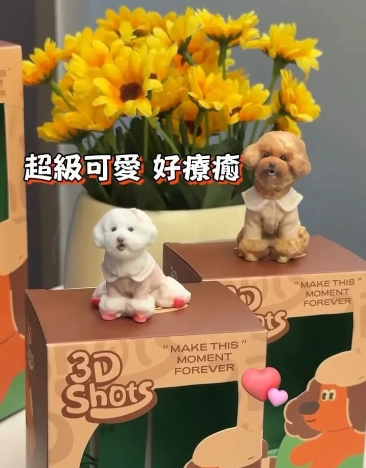 3D Shots寵物真人3D列印