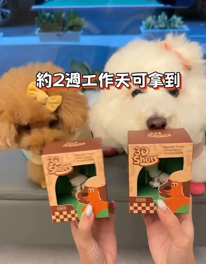 3D Shots寵物真人3D列印