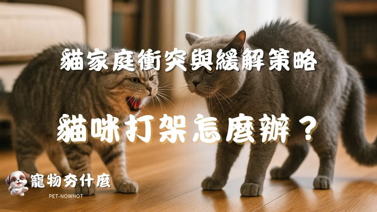 貓咪打架怎麼辦？