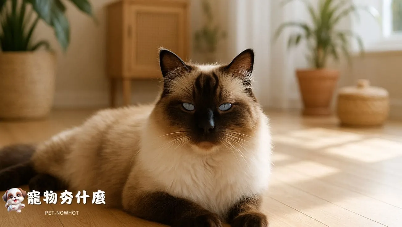 布偶貓瞳孔收縮情境