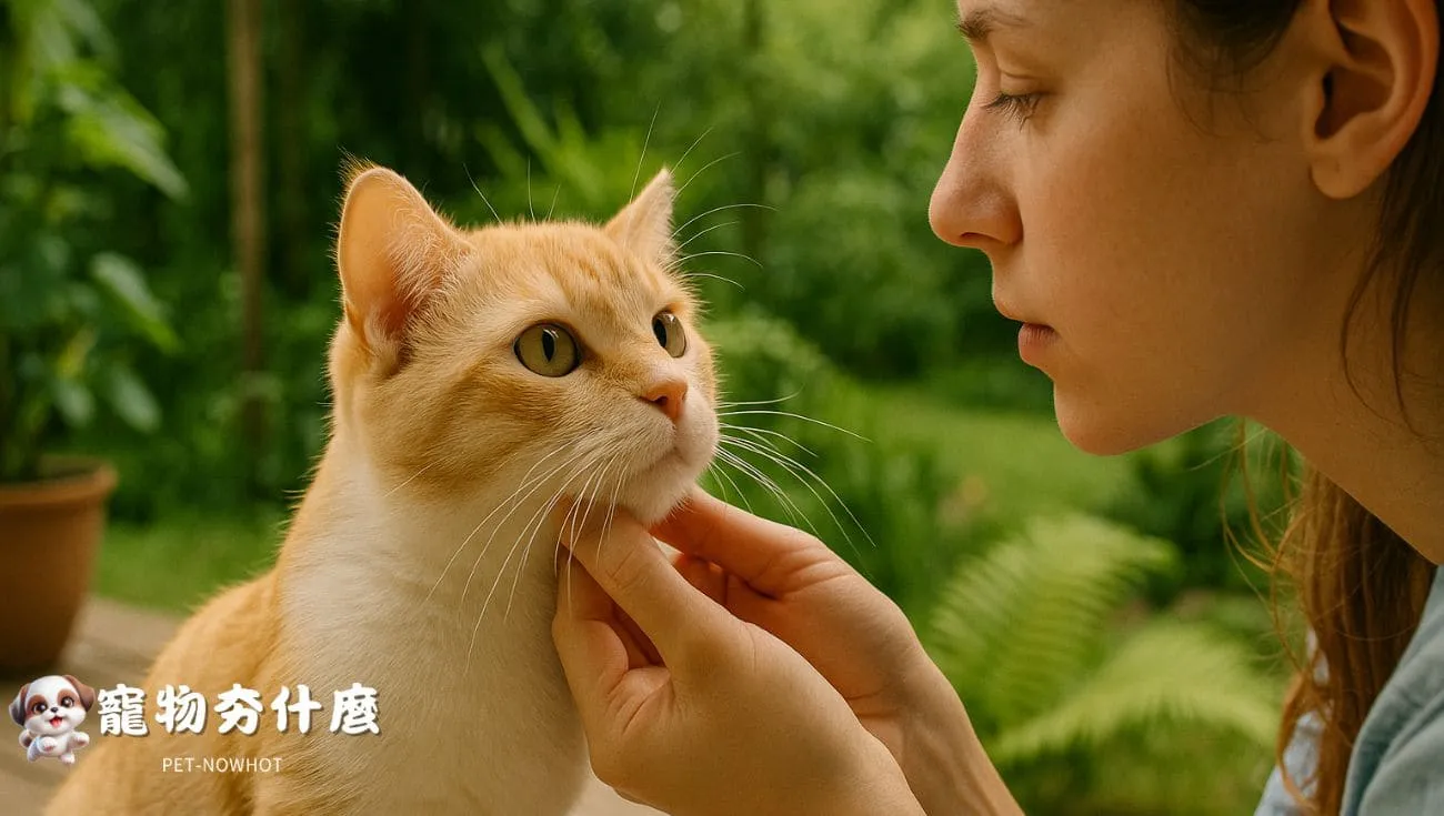 曼赤肯貓眼睛觀察情境