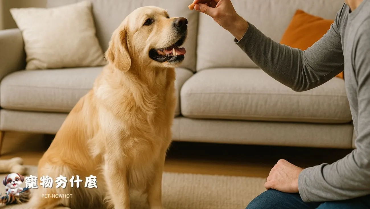 黃金獵犬訓練安靜行為