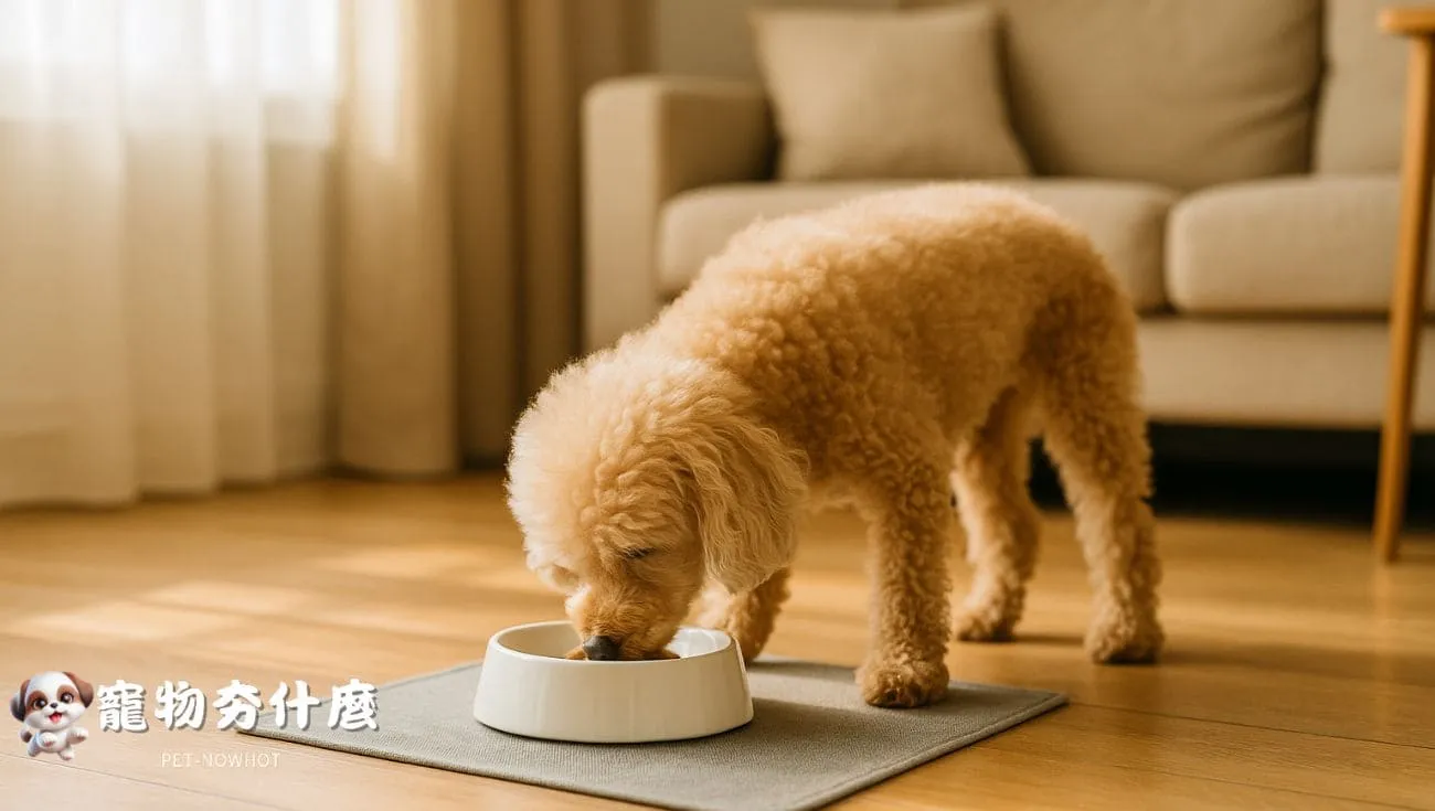 貴賓犬長者適合用餐設計