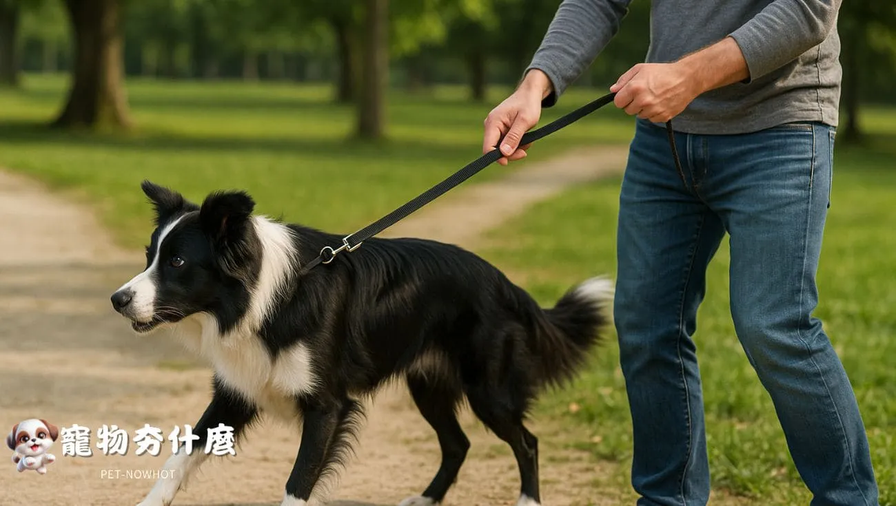 邊境牧羊犬接受冷靜引導