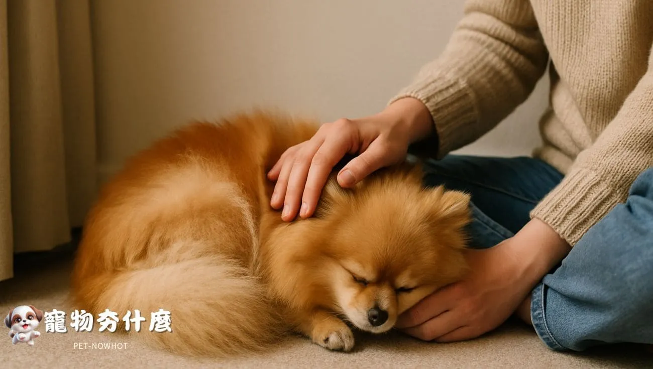 博美減壓安撫畫面