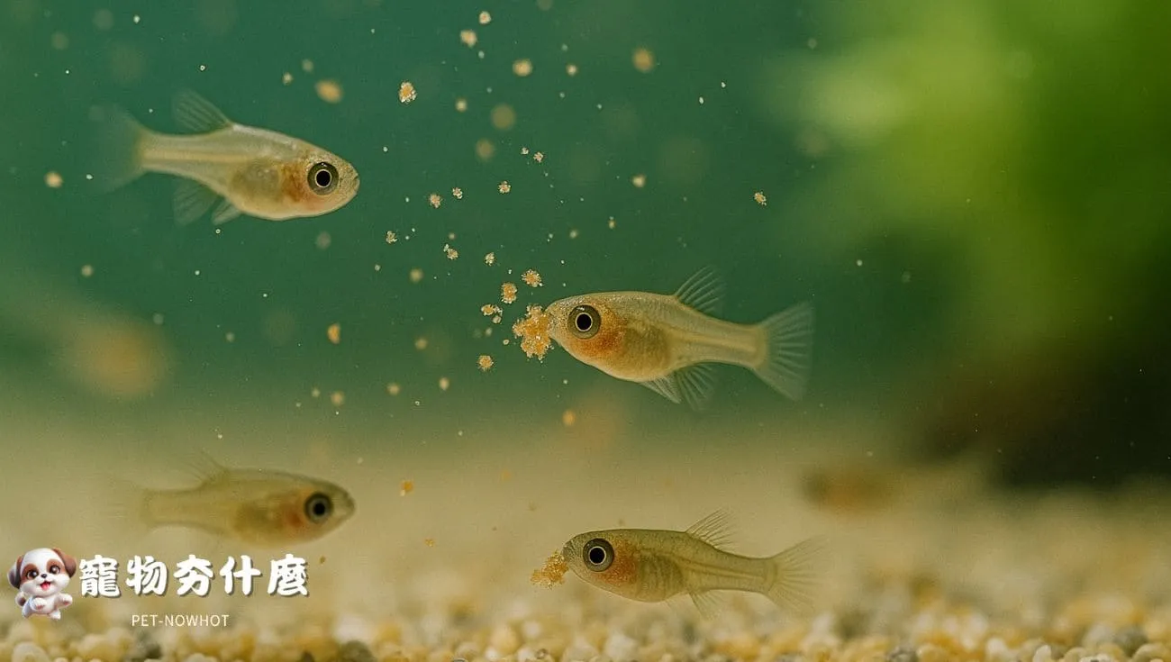 觀察稚魚健康與行為