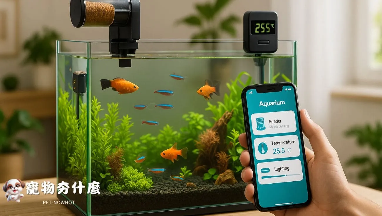 智慧型魚缸管理設備應用