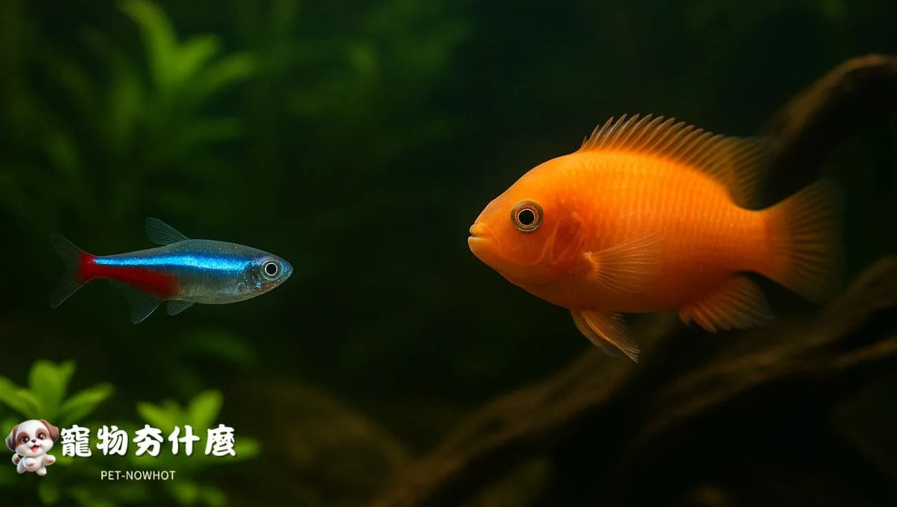 魚種性格差異示意