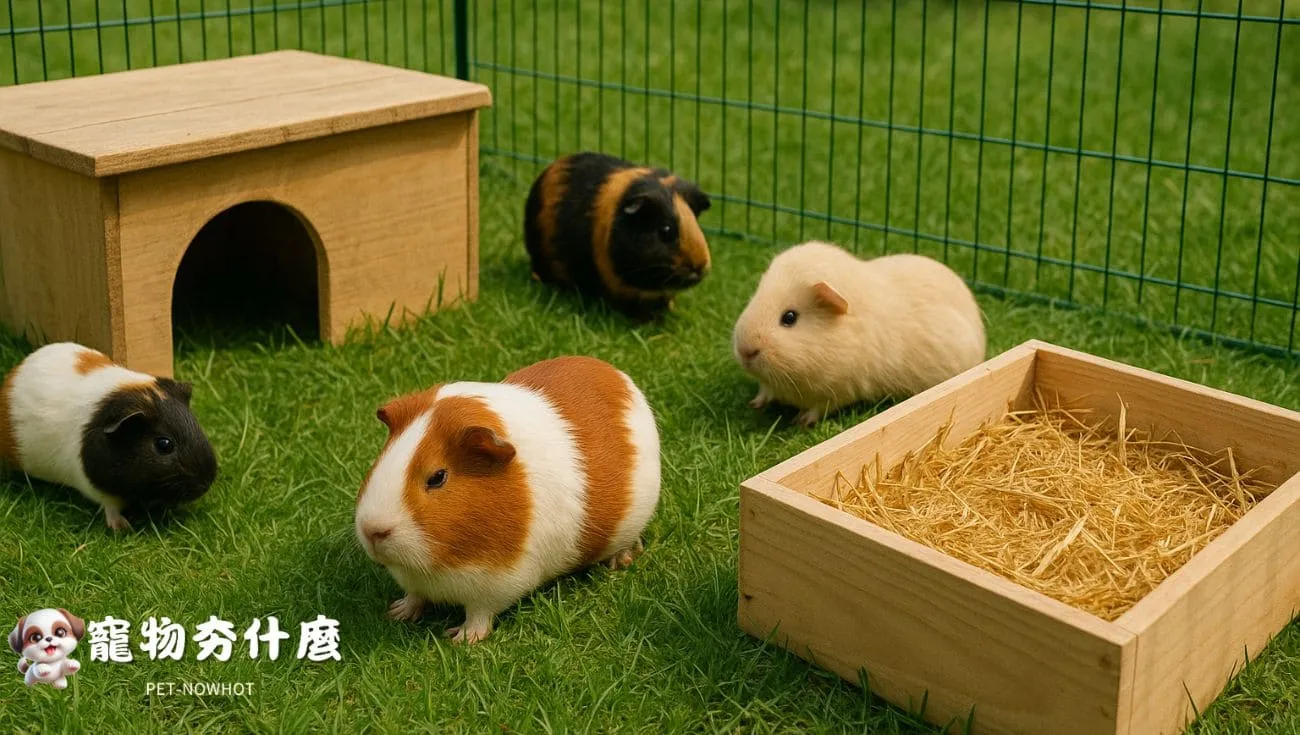 健康天竺鼠飼養環境圖