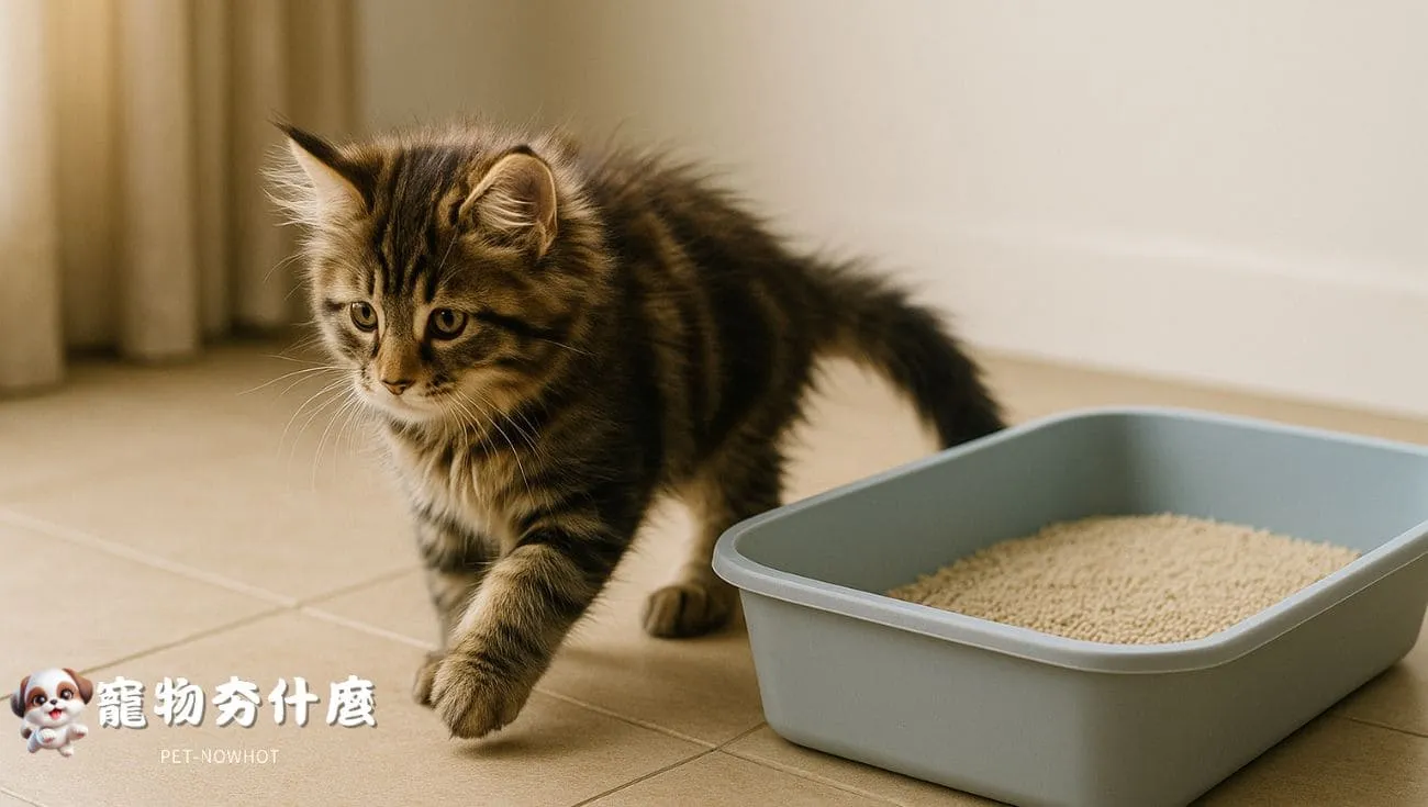 緬因幼貓排泄前徵兆