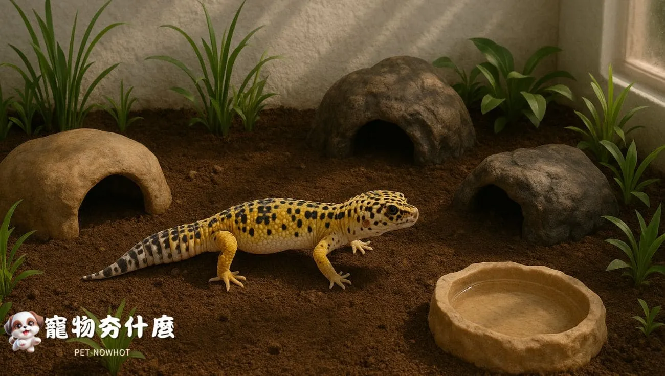 豹紋守宮理想飼養環境照