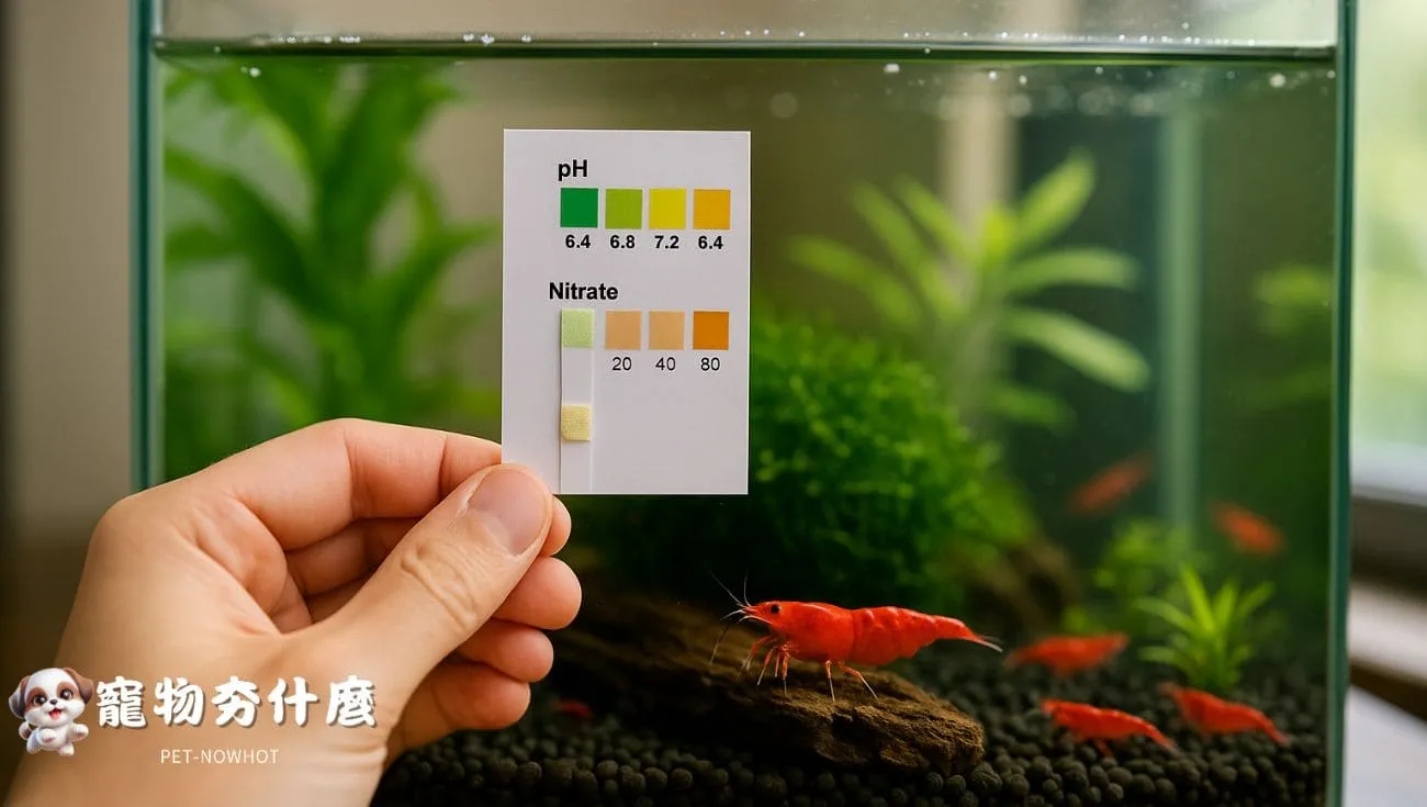 蝦缸水質檢測與日常管理