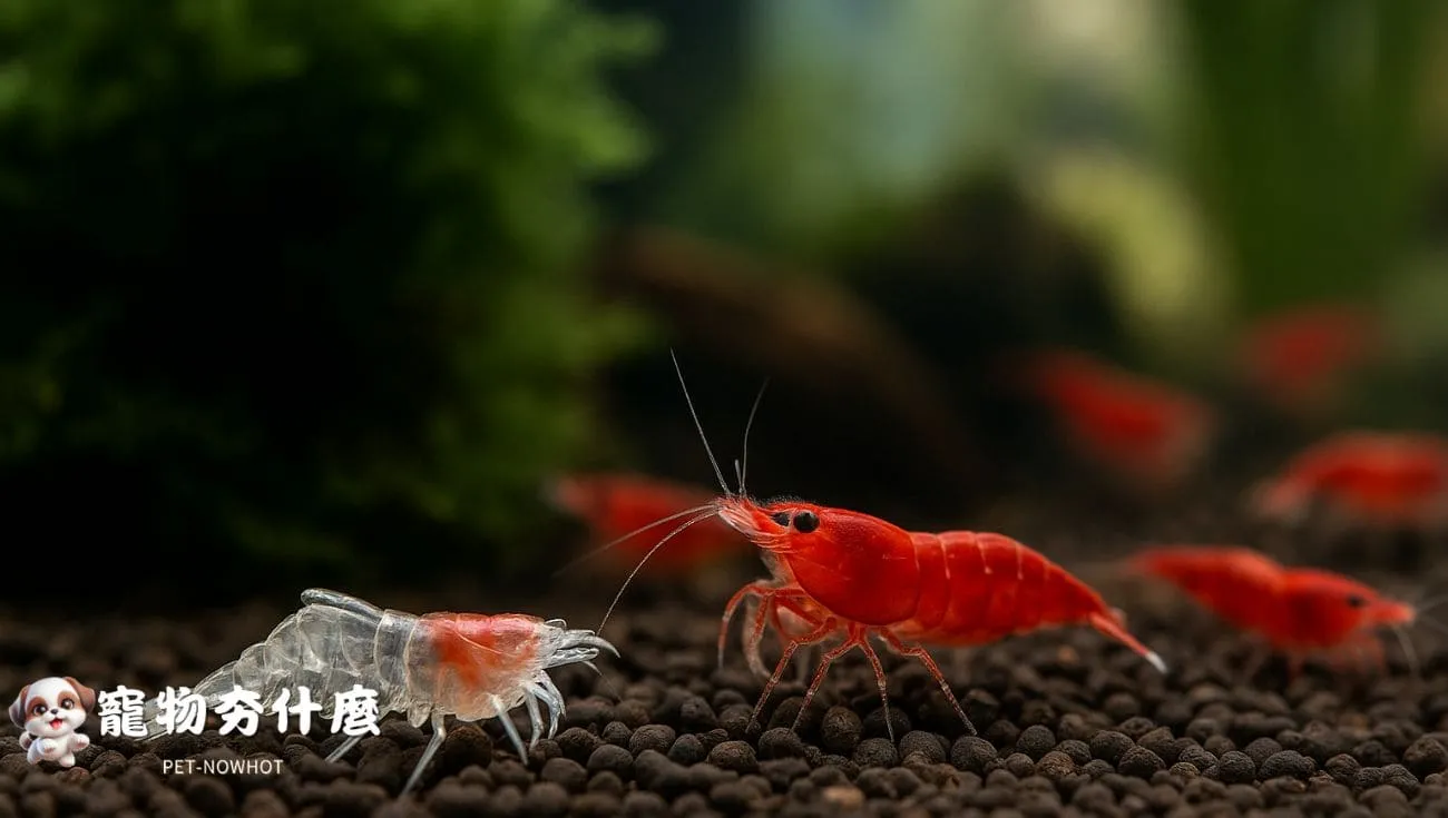 極火蝦健康脫殼及日常活動