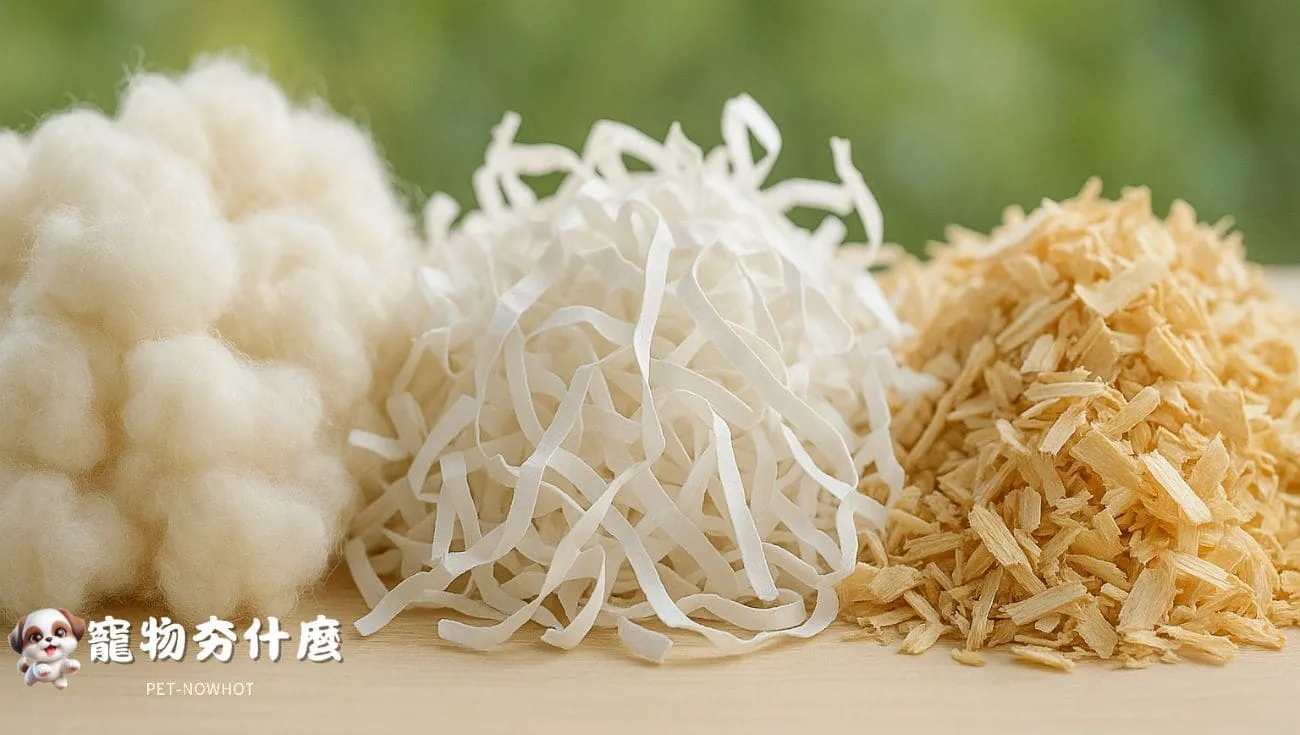 松鼠巢箱常用保暖墊材