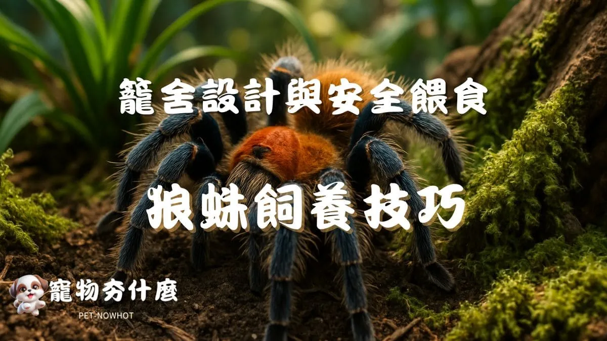 狼蛛飼養技巧