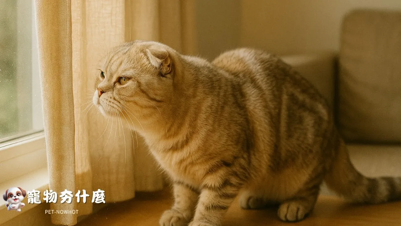 摺耳貓接觸灰塵環境