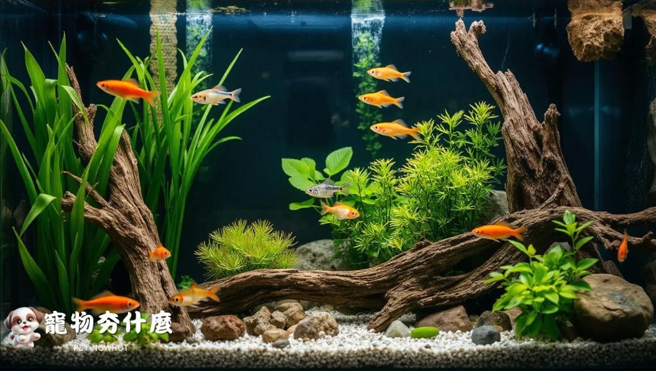 熱帶觀賞魚缸品種造景