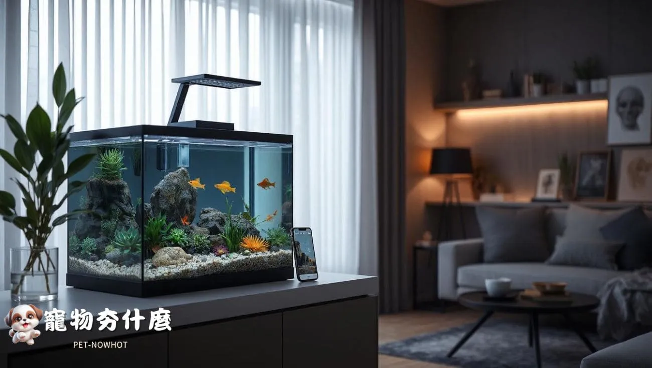 智慧水族設備結合現代居家