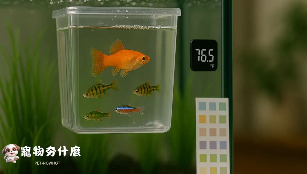 觀賞魚適應新缸水質