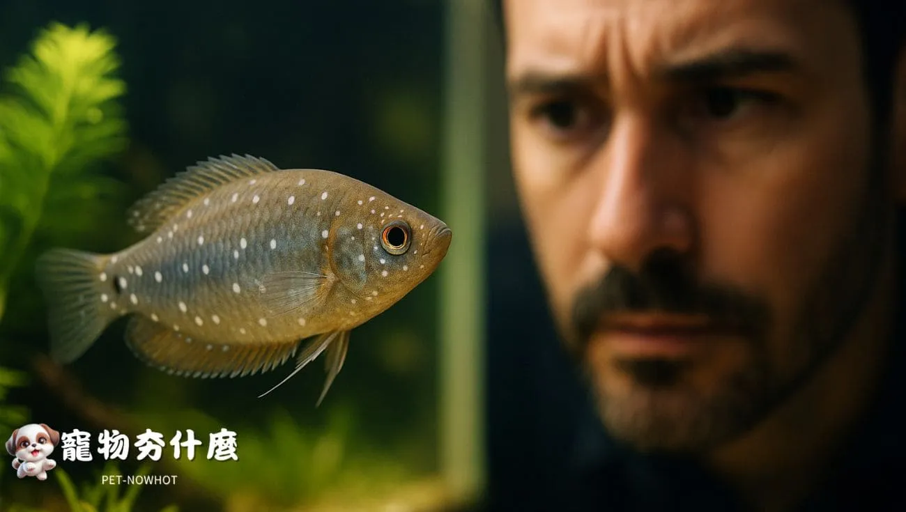 觀察水族箱魚隻常見疾病情形