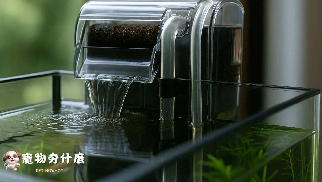 現代水族過濾設備運作