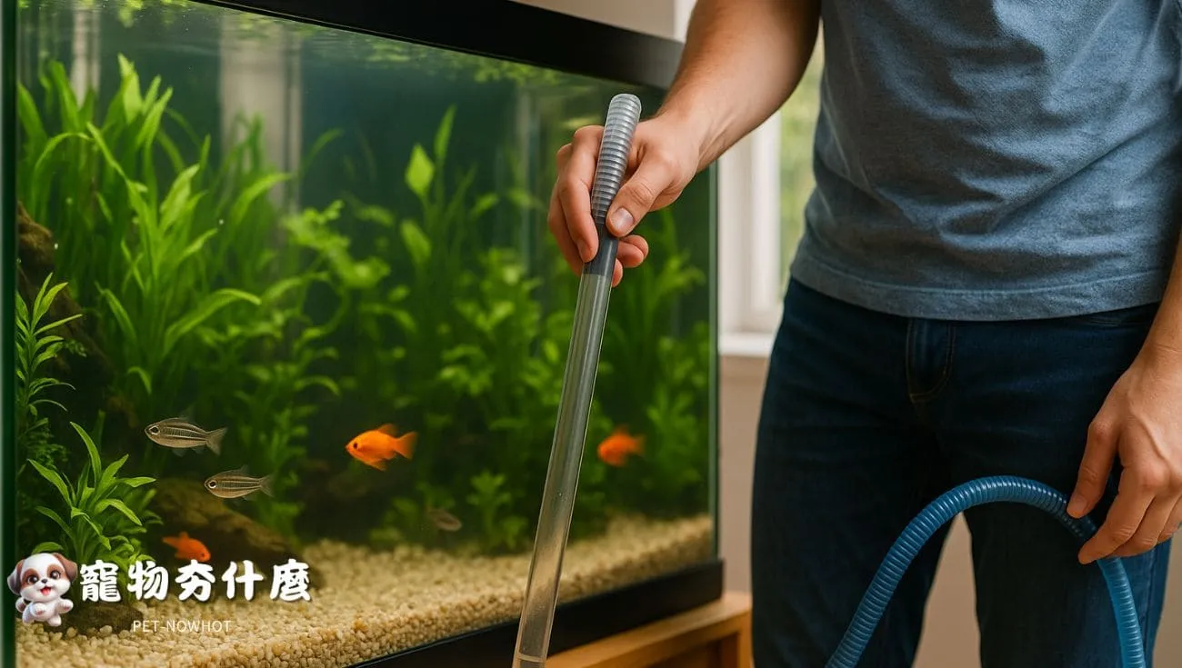 飼主日常魚缸清潔維護