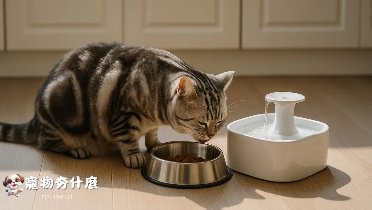 美短貓健康飲食與飲水情境