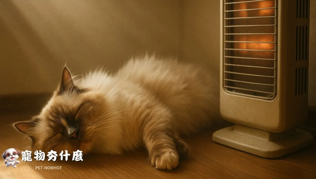空氣乾燥下的貓睡眠