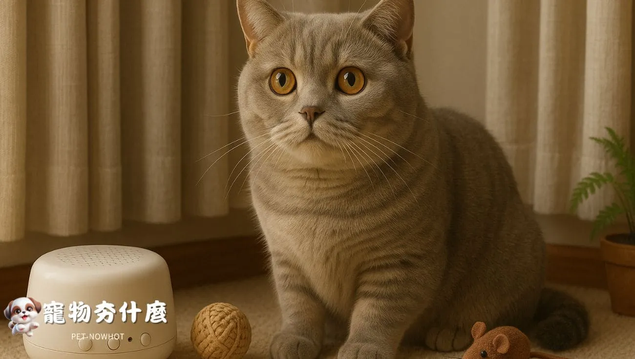 英短貓窗邊安靜觀察環境