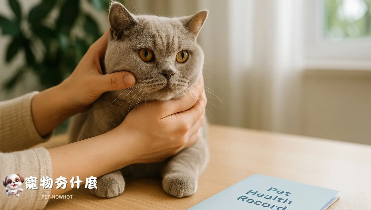 英國短毛貓健康檢查就診準備