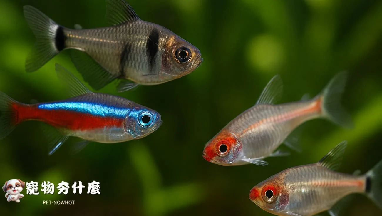 常見燈科魚品種特寫照