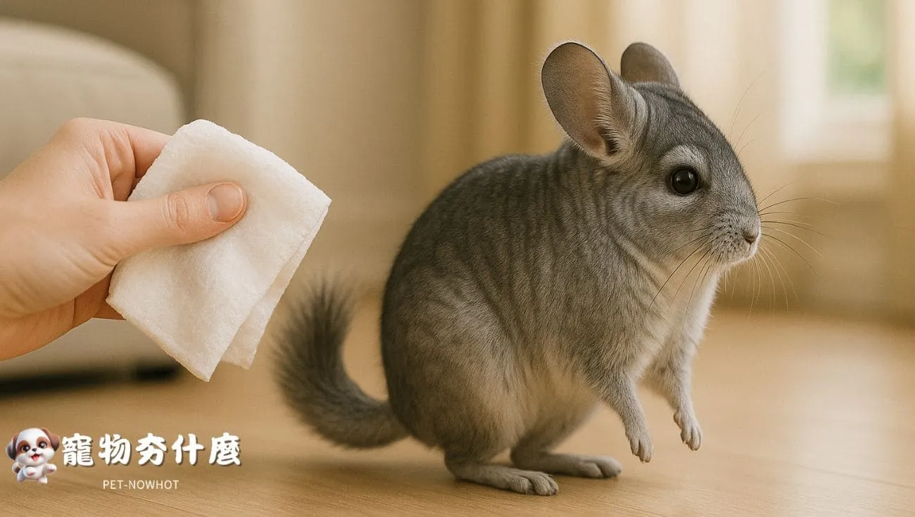 錯誤濕擦導致龍貓不適