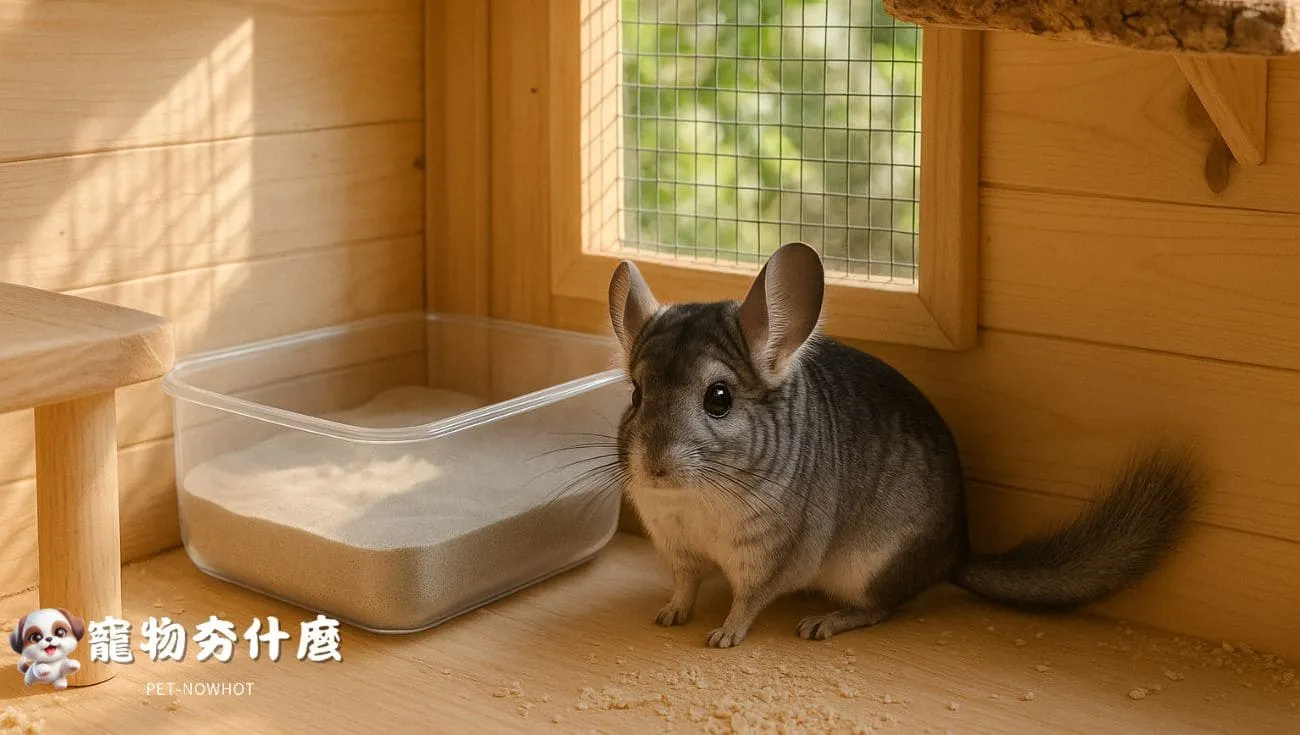 理想龍貓沙浴與飼養空間