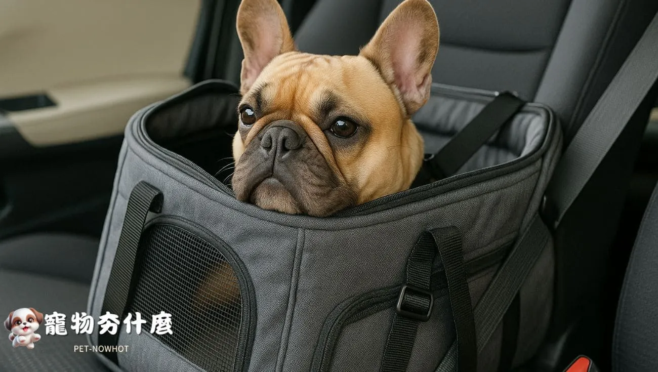 法鬥犬乘坐透氣外出包