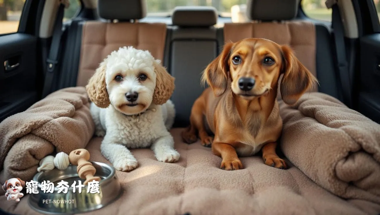 貴賓犬臘腸犬舒適乘車