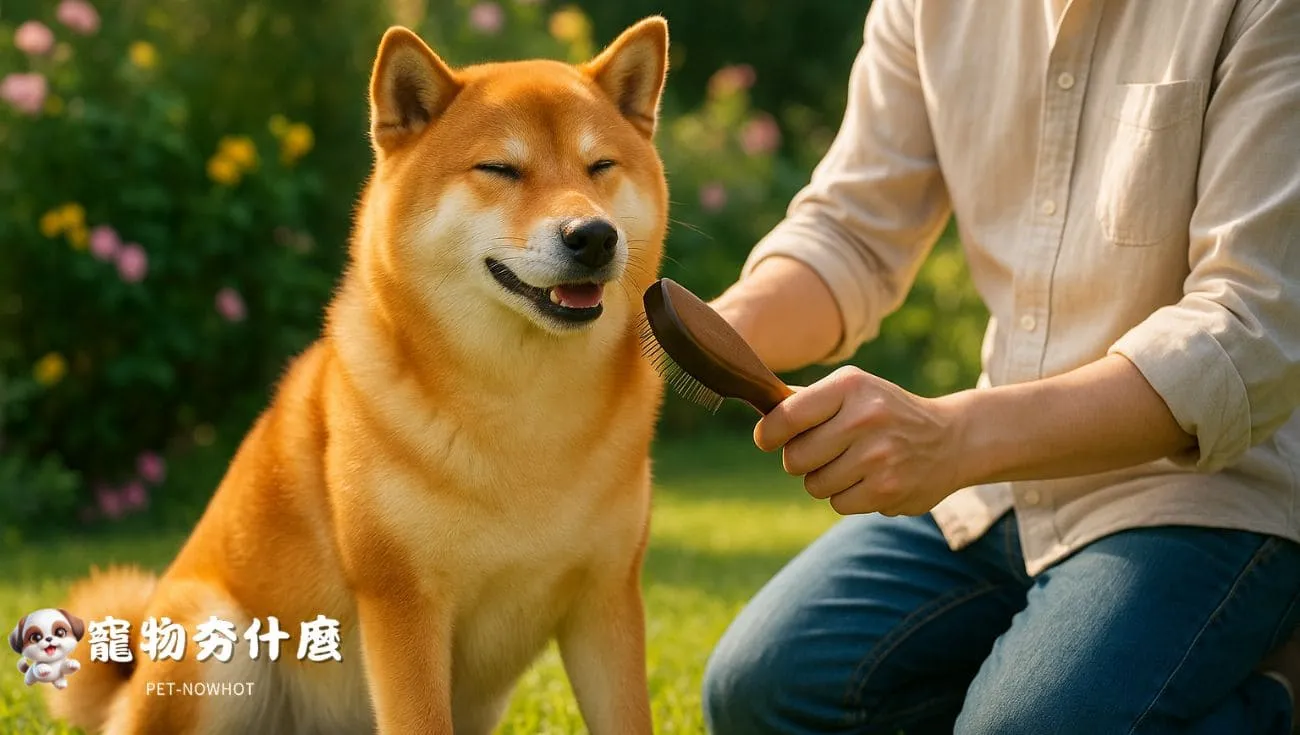 柴犬定期護理毛髮健康亮麗