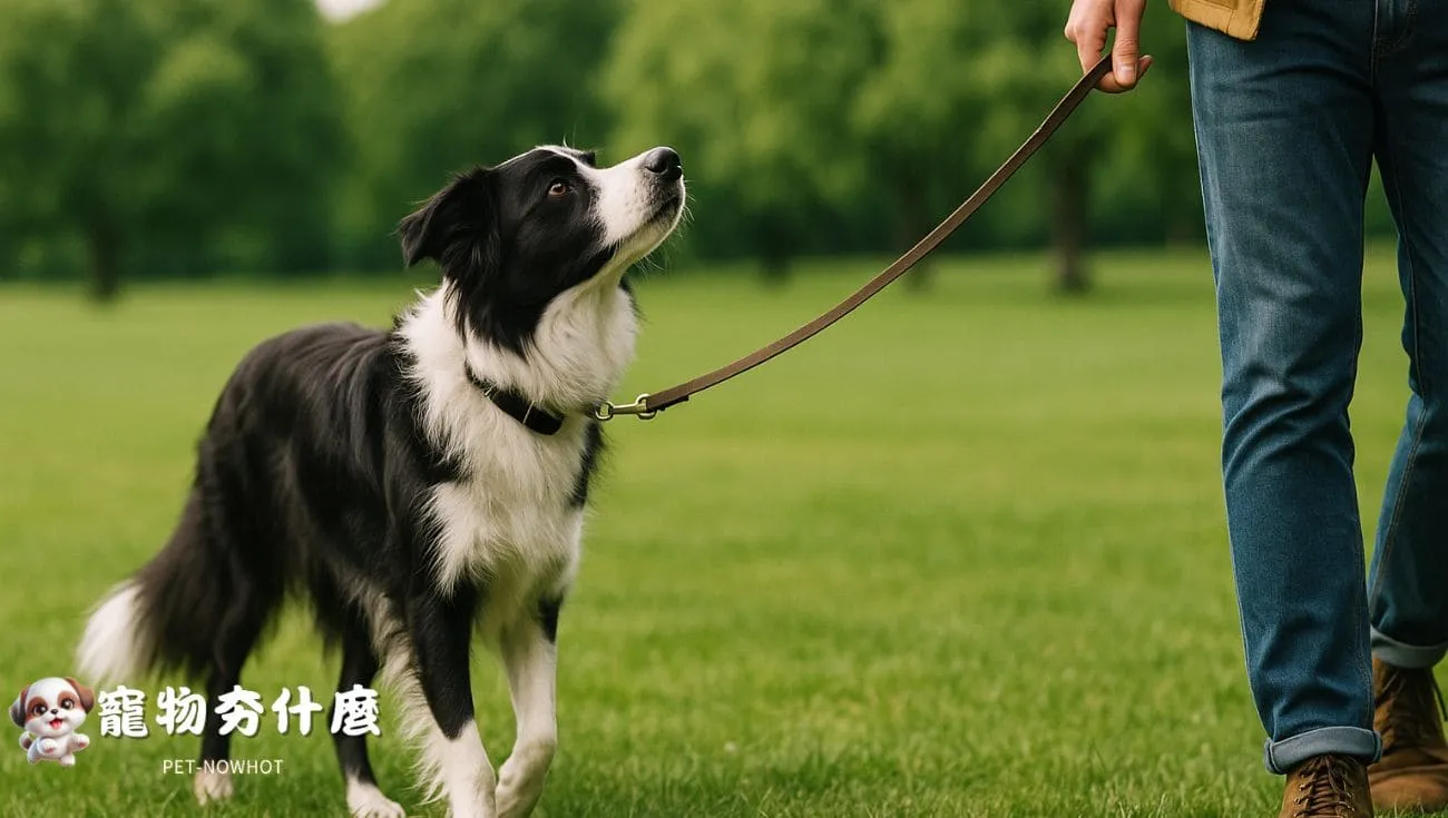 邊境牧羊犬練習停止暴衝