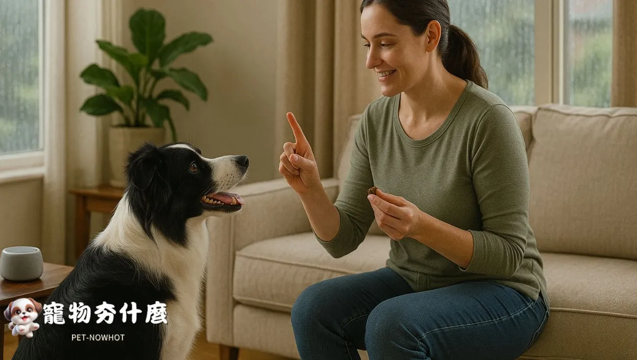 邊境牧羊犬訓練應對雷聲