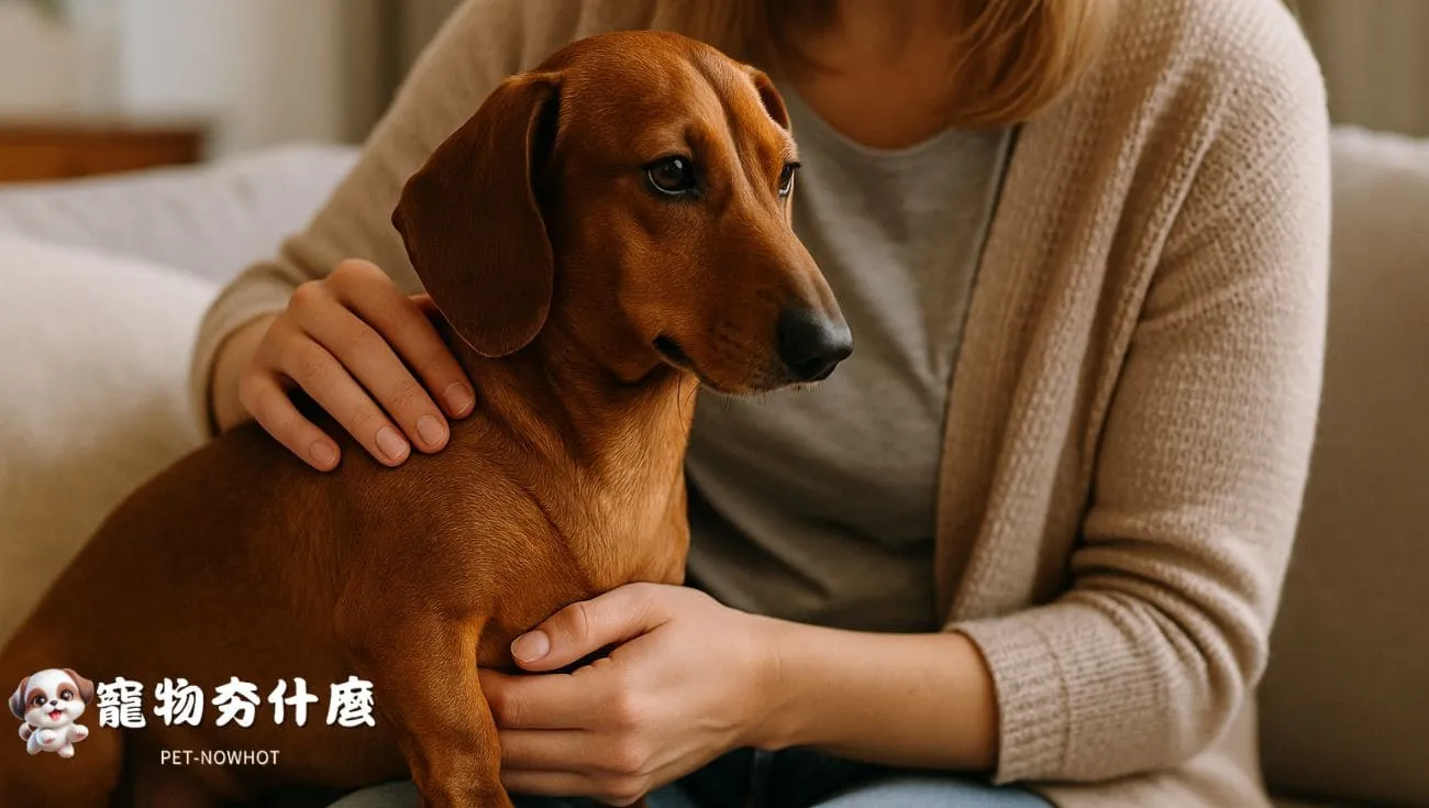 臘腸狗接種後輕微副作用安撫
