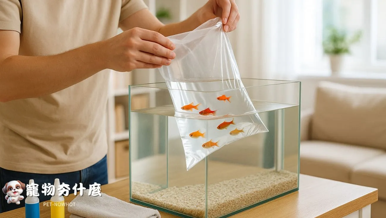 魚隻搬家細心照護情境