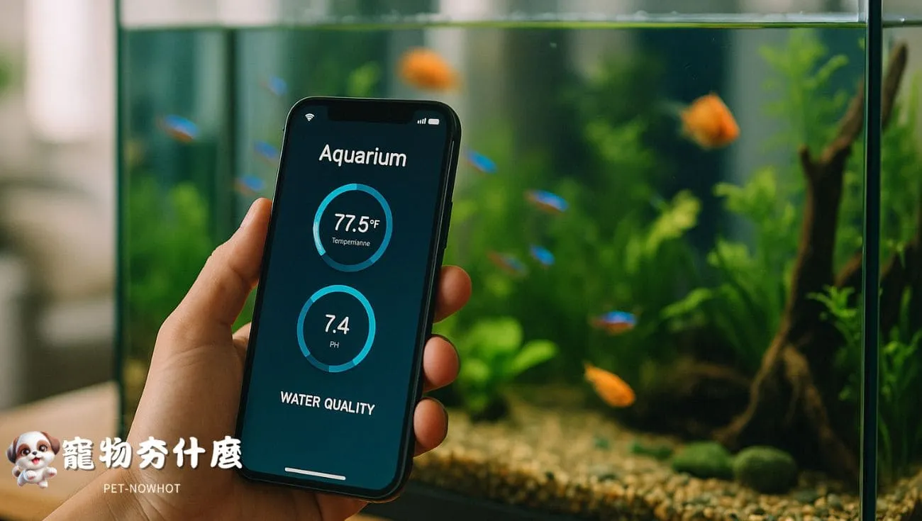 智慧監控系統管理水族環境