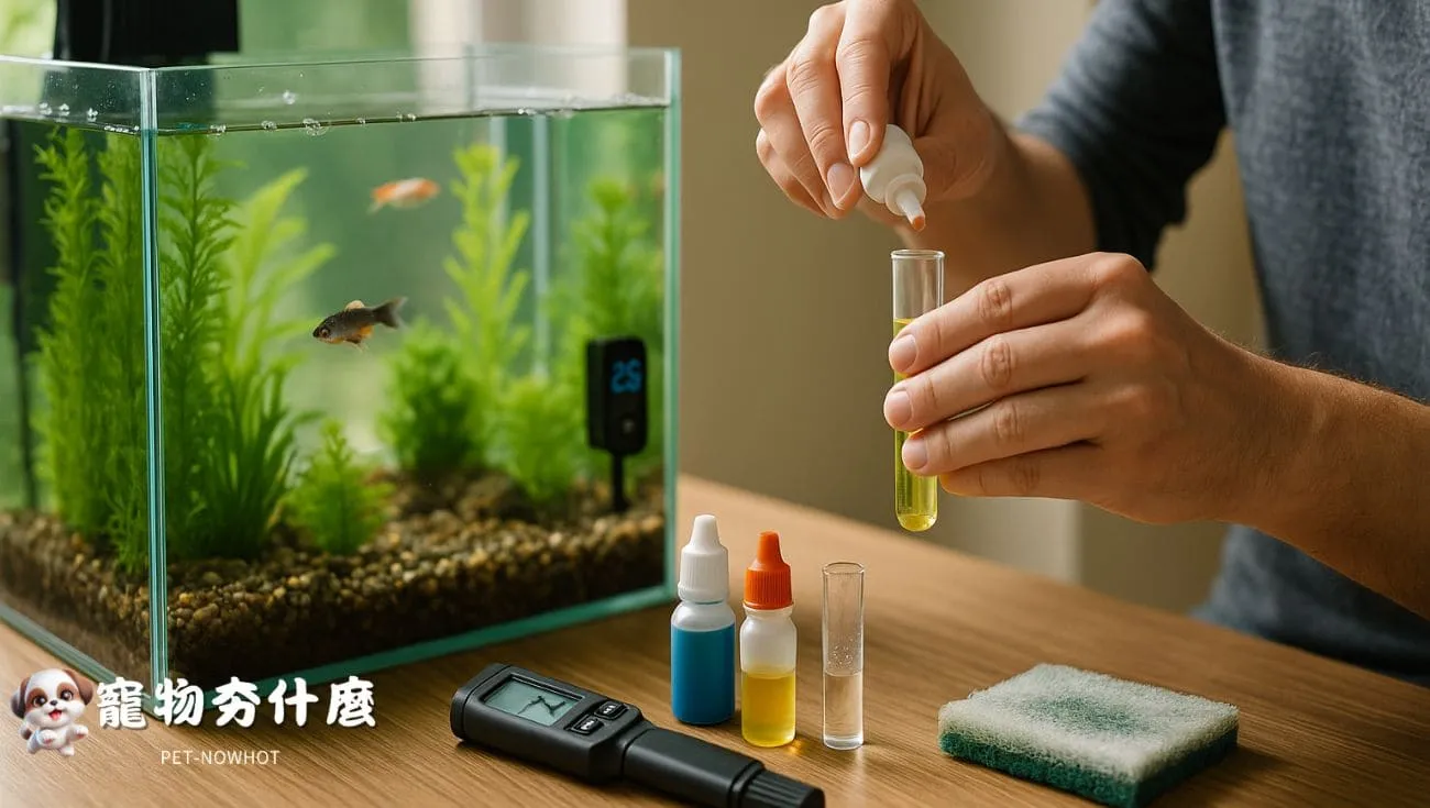 養水及水質檢測確保魚隻健康