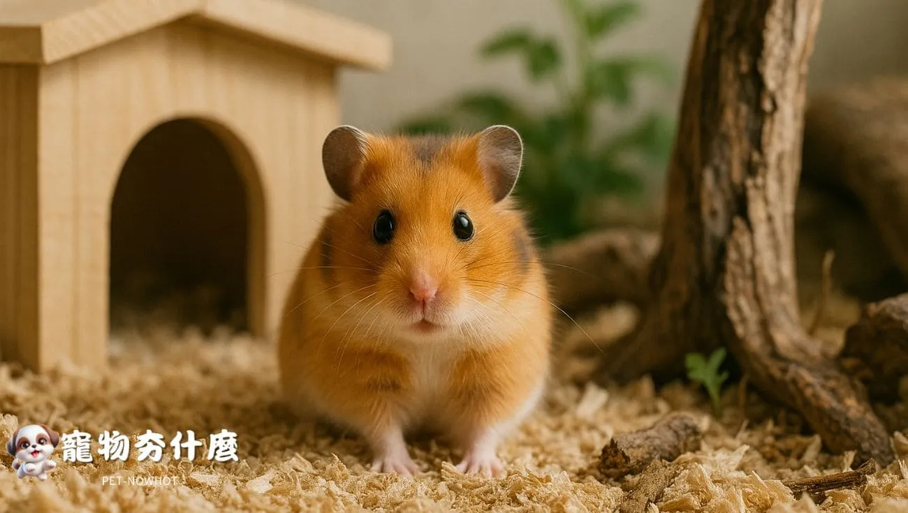 黃金鼠單獨飼養空間示意圖